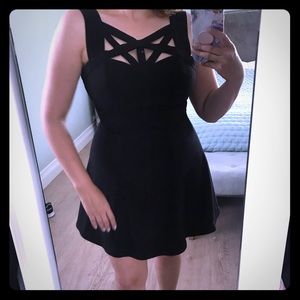 BCBG black cocktail dress